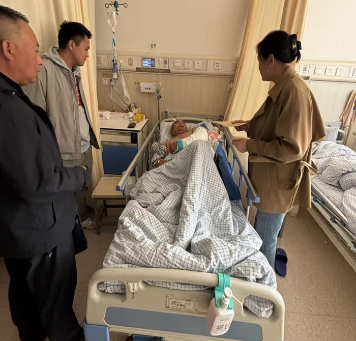 工会温情暖人心——公司工会领导亲切…